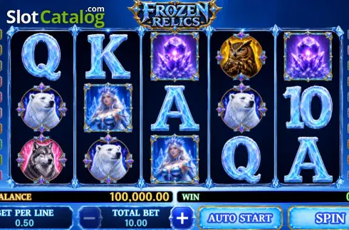Скрин2. Frozen Relics слот