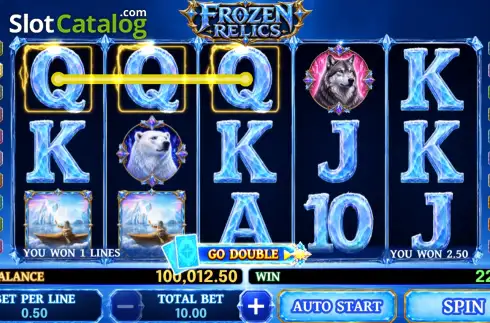 Скрин3. Frozen Relics слот