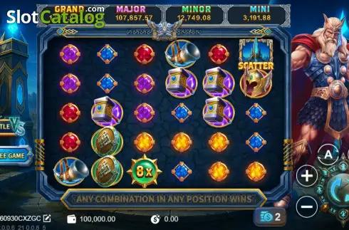 Скрин2. Rise Of Thor: Gods At War (ClotPlay) слот