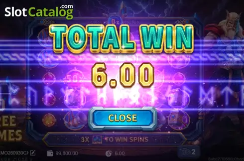 Скрин3. Rise Of Thor: Gods At War (ClotPlay) слот
