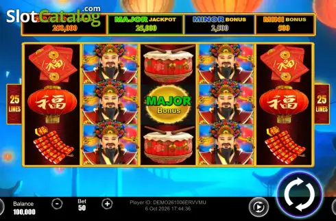 Скрин2. Spring Festival (ClotPlay) слот