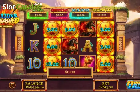 Скрин3. Amazons Unleashed (ClotPlay) слот
