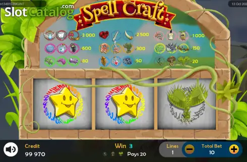 Скрин3. Spell Craft слот