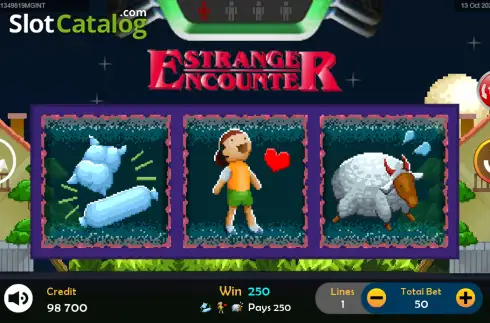 Скрин3. Strange Encounter слот
