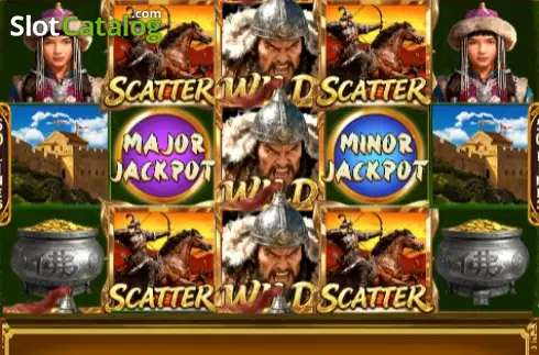 Скрин2. Genghis Khan PLUS слот