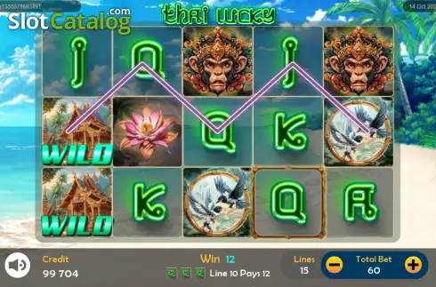 Скрин3. Thai Lucky слот