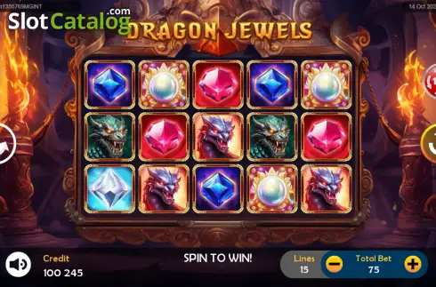 Скрин2. Dragon Jewels (ClotPlay) слот
