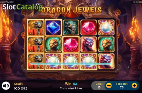 Скрин3. Dragon Jewels (ClotPlay) слот