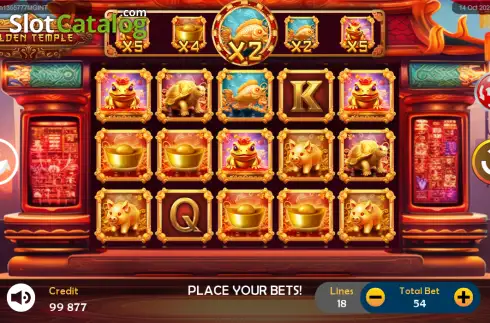 Скрин2. Golden Temple (ClotPlay) слот