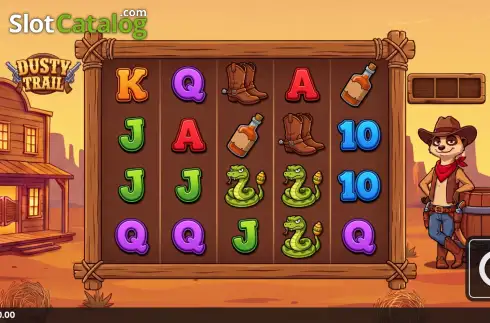 Скрин2. Dusty Trail слот