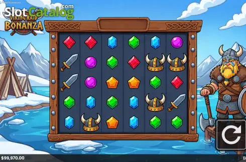 Скрин2. Viking Raid Bonanza слот