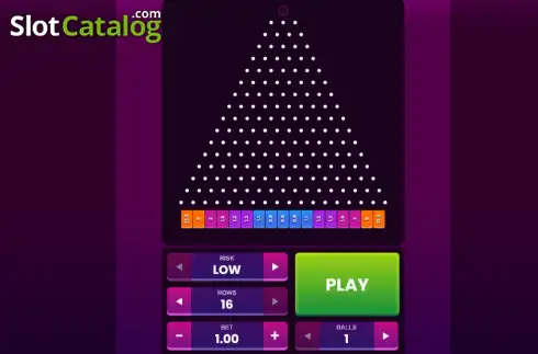 Скрин2. Plinko (Coin Machine Gaming) слот