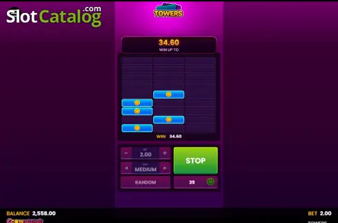Скрин3. Towers	(Coin Machine Gaming) слот