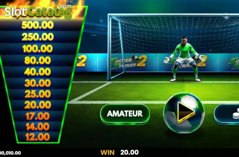 Скрин2. Soccer Striker 2 слот