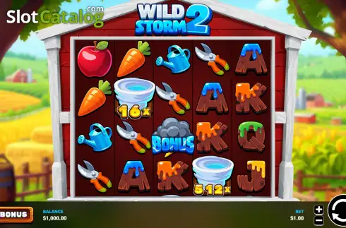 Скрин2. Wild Storm 2 слот