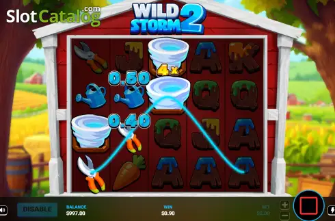 Скрин3. Wild Storm 2 слот