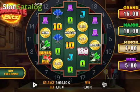 Скрин2. Bullseye Blitz слот