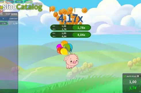 Скрин3. Pilot Piggy слот
