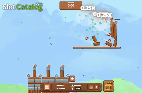 Скрин3. Angry Balls слот