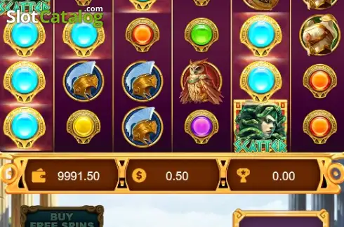 Скрин3. Rise of Athena 1000x слот