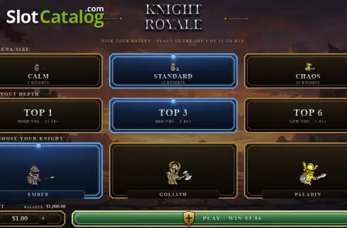 Скрин2. Battle Knights слот