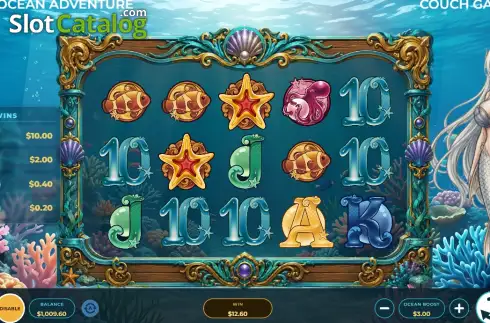 Скрин3. Ocean Adventure слот