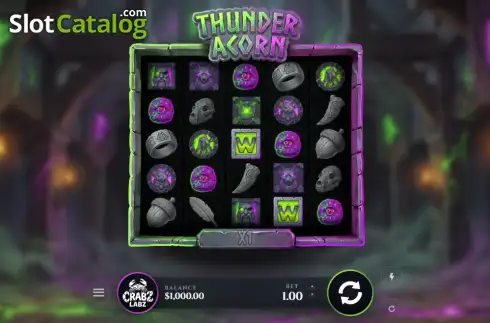 Скрин2. Thunder Acorn слот