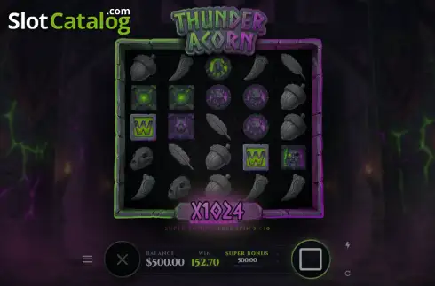 Скрин3. Thunder Acorn слот