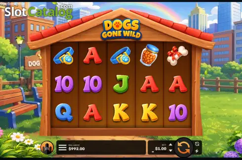 Скрин2. Dogs Gone Wild слот