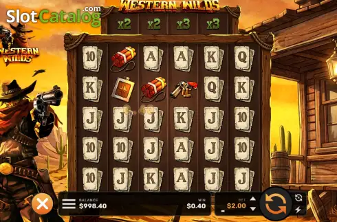 Скрин3. Western Wilds (Creative City) слот
