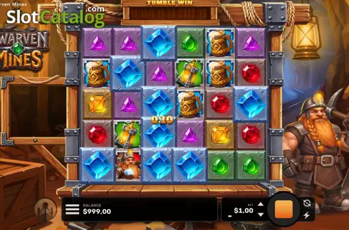 Скрин3. Dwarven Mines слот