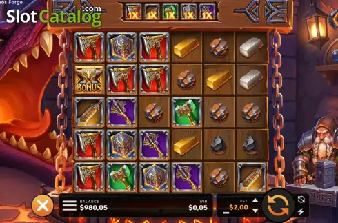 Скрин3. Infernos Forge слот