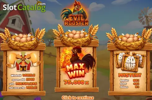 Скрин2. Evil Rooster слот