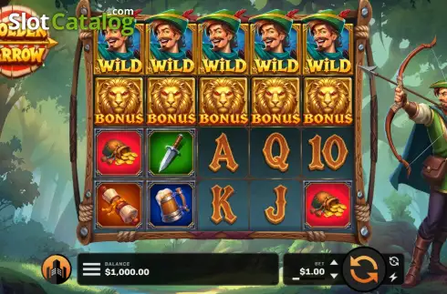 Скрин2. Golden Arrow слот