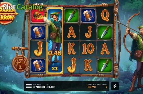 Скрин3. Golden Arrow слот