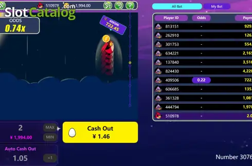 Скрин2. Angry Birds (Creative Gaming) слот