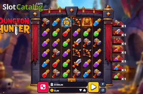 Скрин2. Dungeon Hunter слот