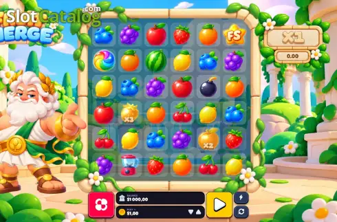 Скрин2. Fruit Merge слот