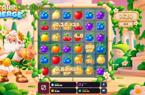 Скрин3. Fruit Merge слот