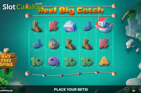 Скрин2. Reel Big Catch слот