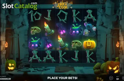 Скрин2. Jack's Crypt слот