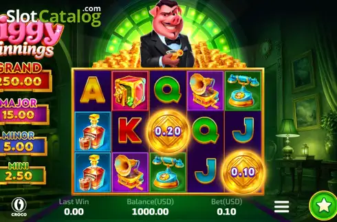 Скрин2. Piggy Winnings слот