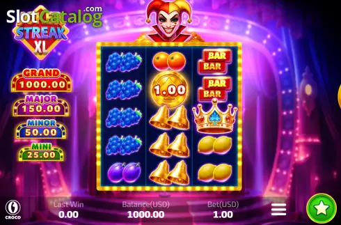 Скрин2. Joker Streak XL слот