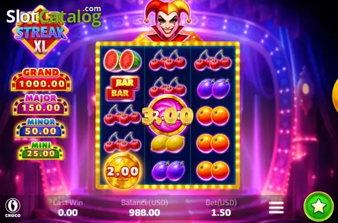 Скрин3. Joker Streak XL слот