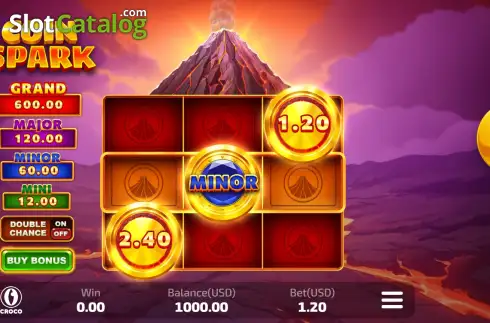 Скрин2. Coin Spark (CROCO) слот