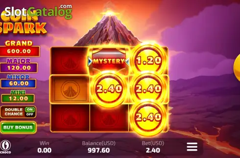 Скрин3. Coin Spark (CROCO) слот