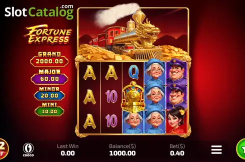 Скрин2. Fortune Express слот