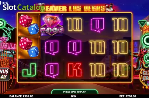 Скрин2. Beaver Las Vegas слот