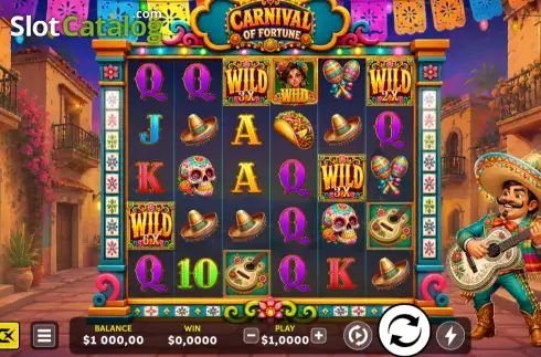 Скрин2. Carnival of Fortune слот