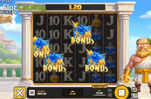 Скрин3. Storm of Zeus (Degen Lab) слот